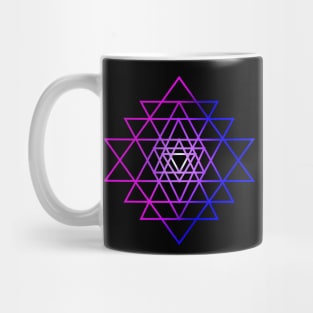 Sri Yantra sacred ancient symbol Mug